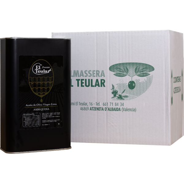 Lata Aceite Oliva Virgen Extra Premium Arbequina 3L - Imagen 2